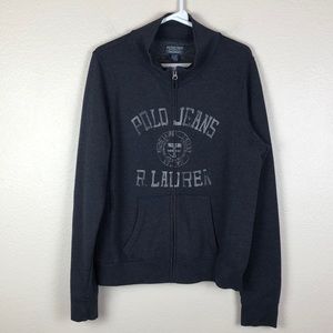 Ralph Lauren Full Zip Fleece Sweatshirt